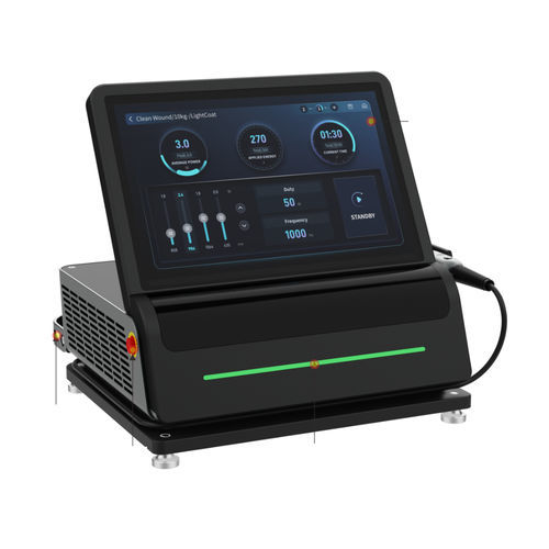 Laser para fisioterapia - GBOX PLUS - GIGAALASER - cristalino / de mesa / classe 4