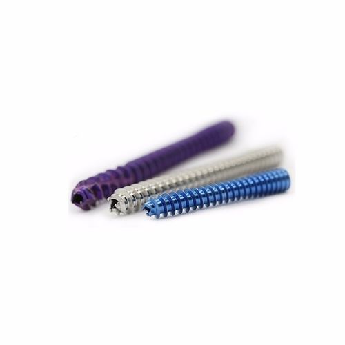 Parafuso de compressão óssea para metacarpo - Double Medical Technology - canulado / sem cabeça / metálico