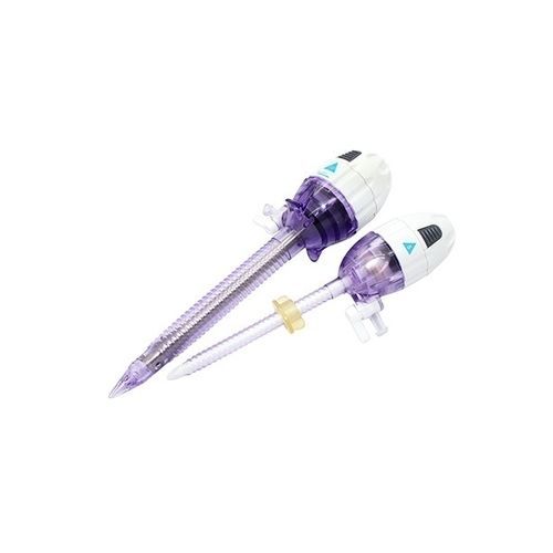 Trocarte para laparoscopia - Double Medical Technology - com torneira de insuflação / com camisa / descartável