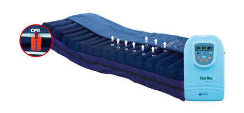 Colchão para cama hospitalar - AD-1400 8" FABRIC - Young Won Medical  - de ar dinâmico / tubular / antiescaras