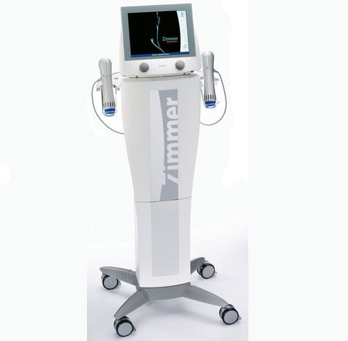 Aparelho de ondas de choque para medicina estética - ZWAVE PRO - Zimmer MedizinSysteme  - com carrinho