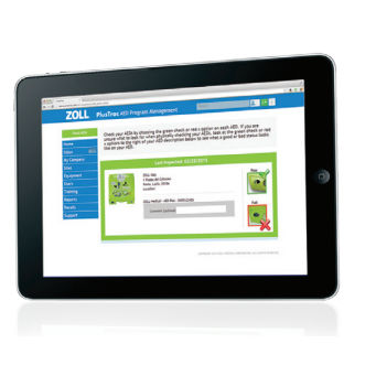 Software de gestão - PlusTrac™ - ZOLL Medical Corporation - de criação de laudos / para treinamento / de inspeção
