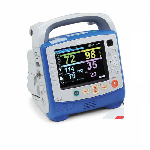 Desfibrilador externo semiautomático - X Series®  - ZOLL Medical Corporation - com conexão sem fio / com monitor multiparamétrico / bifásico