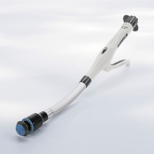 Grampeador cirúrgico curvo - CSC  - Aesculap® - para cirurgia gastrointestinal / descartável / cortante