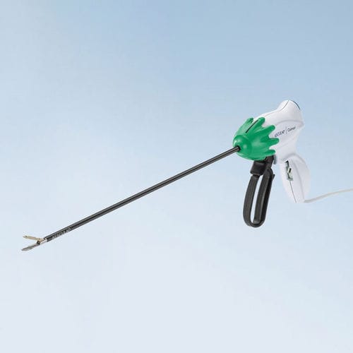 Pinça para endoscopia - Caiman® 5 Articulating - Aesculap® - de sutura / bipolar