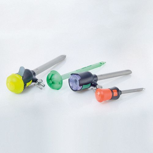 Trocarte para laparoscopia - Reusable and Hybrid System - Aesculap® - com torneira de insuflação / com camisa