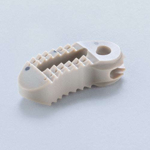 Espaçador intervertebral torácico - TSPACE® PEEK - Aesculap® - via transforaminal / em PEEK