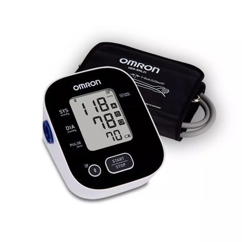 Medidor digital de pressão arterial automático - 3 series® - Omron Healthcare USA - com Bluetooth / com bateria recarregável / com braçadeira para adulto