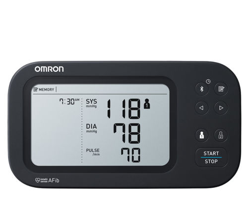 Medidor digital de pressão arterial automático - 7 series® - Omron Healthcare USA - com Bluetooth / com bateria recarregável / com braçadeira para adulto