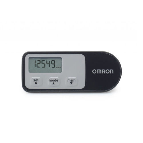 Podômetro com sensor de 3 eixos - HJ-321-E - Omron Healthcare Europe - com contador de calorias