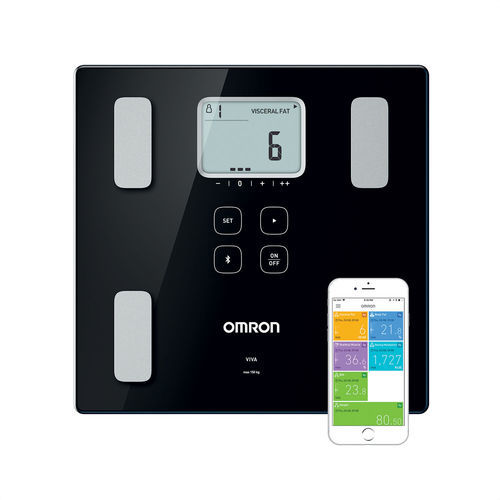 Analisador de composição corporal por bioimpedância - VIVA - Omron Healthcare Europe - para pacientes humanos / portátil / plataforma