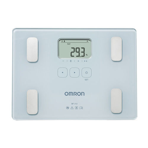 Analisador de composição corporal por bioimpedância - BF212 - Omron Healthcare Europe - plataforma / portátil / com display digital