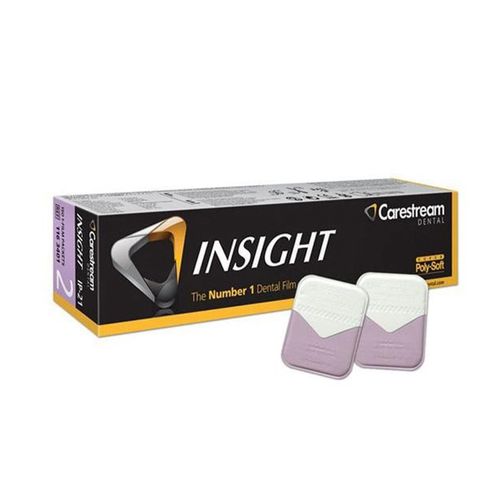 Filme radiográfico para radiografia intraoral - INSIGHT - Carestream