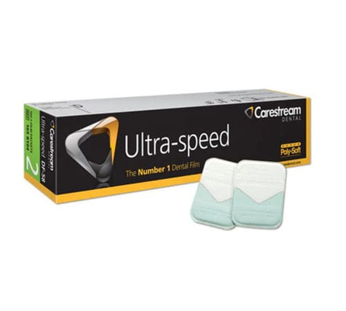 Filme radiográfico para radiografia intraoral - Ultra-speed - Carestream