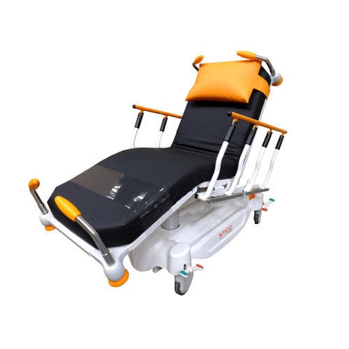 Poltrona para tratamentos clínicos elétrica - Ambu Packot 3 - Acime Frame - articulada em 3 seções / com rodízios / com altura regulável