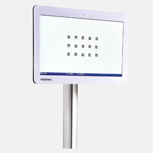 Tela polarizada de testes de optotipos - VX22-LP - Visionix - de Ishihara / com controle remoto