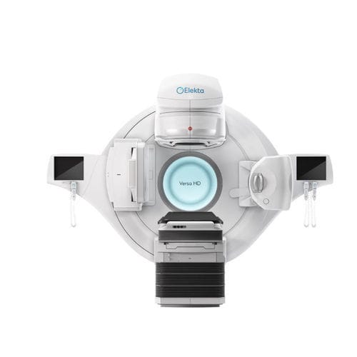 Acelerador linear de partículas para radioterapia estereotáxica - Versa HD™ - Elekta - para radiocirurgia estereotáxica / com mesa de coordenadas robótica / com colimador multilâminas (MLC)