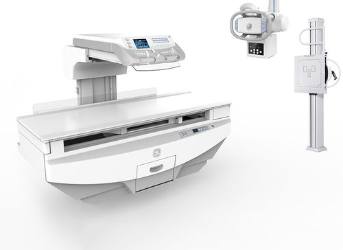 Sistema de radiofluoroscopia digital - Precision™ 600FP - GE Healthcare - para fluoroscopia diagnóstica / para radiografia geral / com mesa basculante