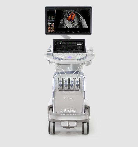Aparelho de ultrassom com carrinho - Voluson™ Expert 22 - GE Healthcare - ginecológico e obstétrico / em preto e branco / com Doppler colorido