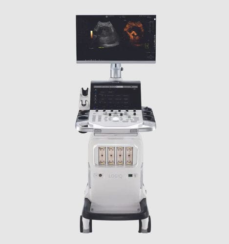 Aparelho de ultrassom com carrinho - LOGIQ Totus™ - GE Healthcare - geral / ginecológico e obstétrico / abdominal e pélvico