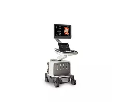 Aparelho de ultrassom com carrinho - EPIQ CVx - Philips Healthcare - cardiovascular / em preto e branco / com Doppler colorido