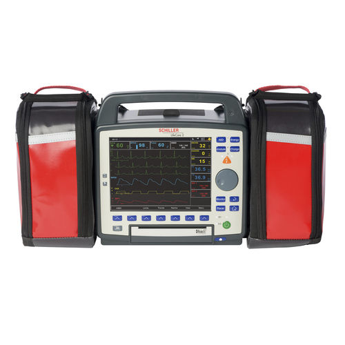 Desfibrilador externo semiautomático - ARGUS PRO LifeCare 2 - SCHILLER - manual / com conexão sem fio / com monitor multiparamétrico