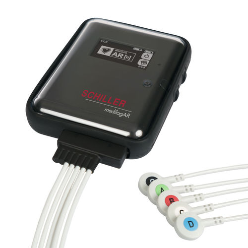 Holter de 3 canais - medilogAR - SCHILLER - com Bluetooth