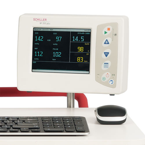 Medidor digital de pressão arterial automático - BP-200 plus - SCHILLER - com SpO2