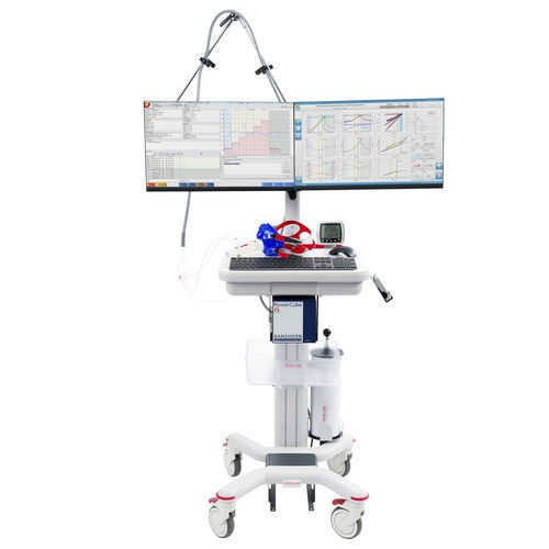 Sistema de teste de esforço cardiopulmonar - CARDIOVIT CS-200 Office ErgoSpiro - SCHILLER - com esteira / com bicicleta estática