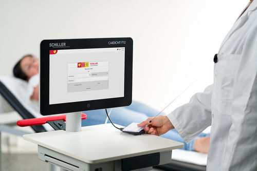 Sistema de gestão para controle de acesso - EAM - SCHILLER - de rastreabilidade / RFID / de ECG