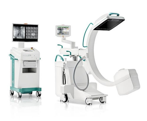 Intensificador de imagem móvel - HYBRID EDITION - Ziehm Imaging - com detector de painel plano / com coluna de vídeo