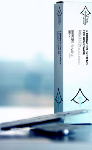 Cânula de irrigação - Tran®  - fabrinal - para injeções intravítreas / descartável