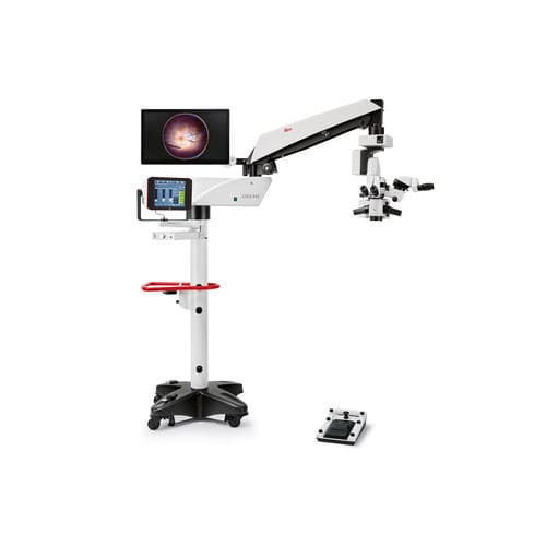 Microscópio operatório de oftalmologia - M844  - Leica Microsystems - com rodízios
