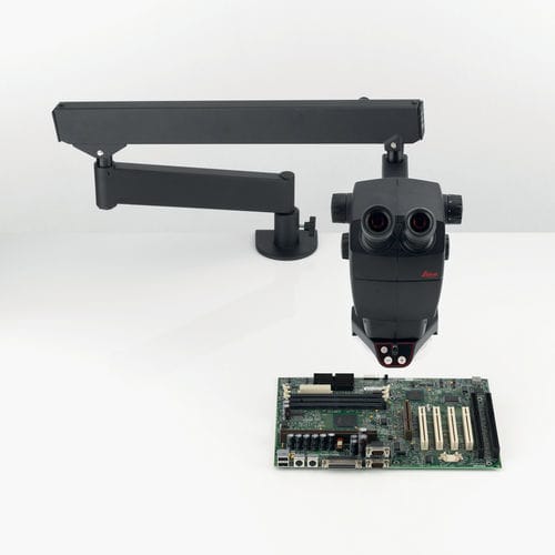Estereomicroscópio óptico - A series - Leica Microsystems - médico-hospitalar / binocular / de LED