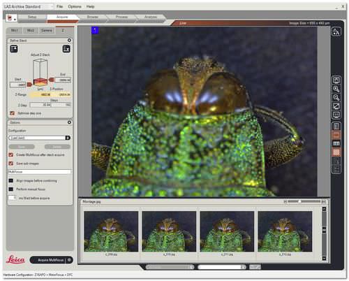Software de visualização - LAS Multifocus - Leica Microsystems - de arquivamento / de análise / médico-hospitalar