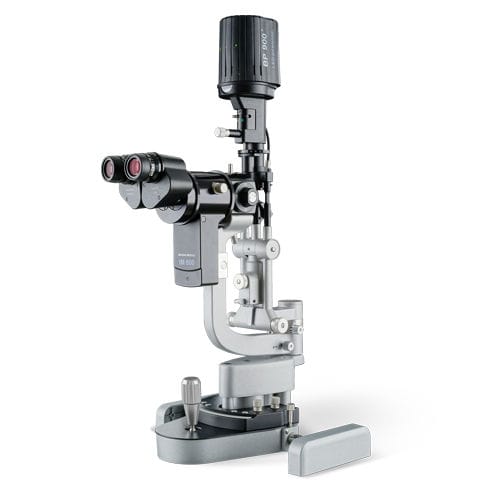Lâmpada de fenda digital - BP 900 - Haag-Streit Diagnostics - de mesa