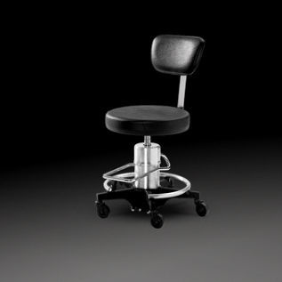 Mocho para estabelecimento de saúde - 546 - Haag-Streit Diagnostics - com altura regulável / giratório / basculante