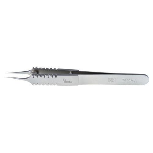 Pinça para oftalmologia - 7850A - Moria Surgical - serrilhada
