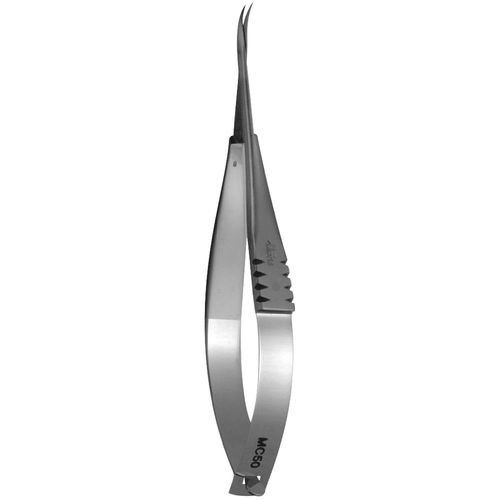 Microtesoura para cirurgia oftalmológica - MC50 - Moria Surgical - para pacientes humanos / curva