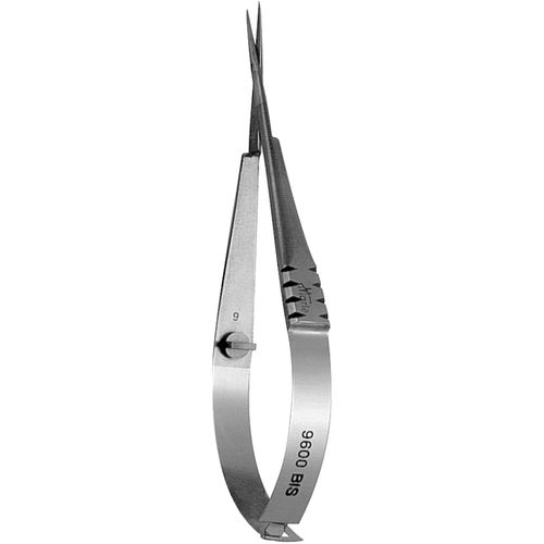 Tesoura para cirurgia oftalmológica - 9600BIS - Moria Surgical - para pacientes humanos / reta
