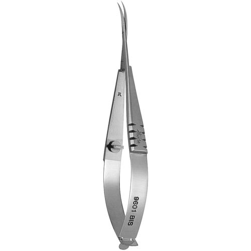Tesoura para cirurgia oftalmológica - 9601BIS - Moria Surgical - para pacientes humanos / curva