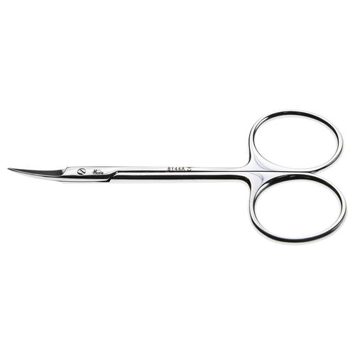 Tesoura para cirurgia oftalmológica - 8144A - Moria Surgical - para pacientes humanos / curva