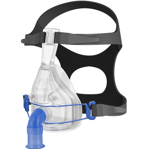 Máscara de ventilação regulável - FreeMotion™ RT041 - Fisher & Paykel Healthcare - transparente