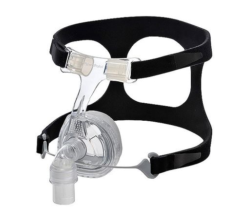 Máscara de ventilação nasal - Zest™  - Fisher & Paykel Healthcare - em silicone / regulável / transparente