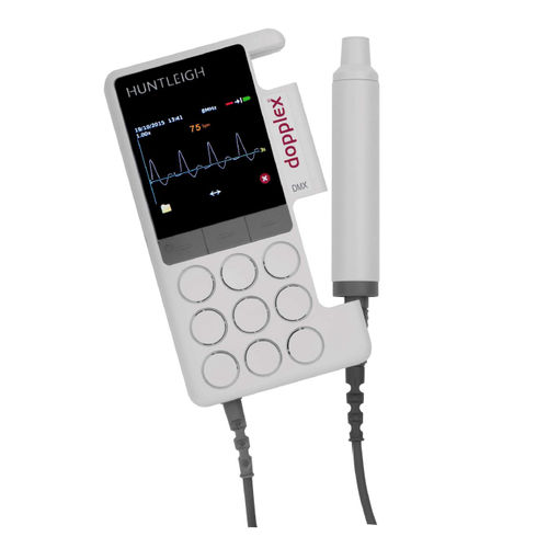 Doppler de bolso - Dopplex® DMX - Huntleigh Healthcare - com monitor de frequência cardíaca / com monitor ECG