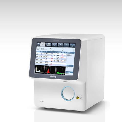 Analisador hematológico automático - BC-20s - Mindray - compacto / de bancada / 19 parâmetros