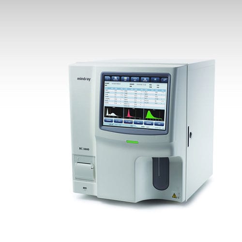Analisador hematológico automático - BC-3600 - Mindray - compacto / de bancada / 21 parâmetros