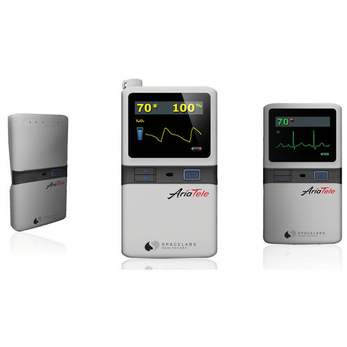 Transmissor de ECG - AriaTele - Spacelabs Healthcare - de SpO2 / para frequencímetros cardíacos