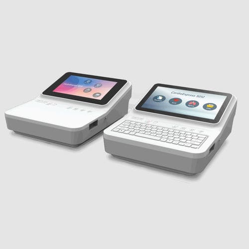 Eletrocardiógrafo para ECG em repouso - CardioExpress 4012 - Spacelabs Healthcare - 1 canal / digital / com teclado