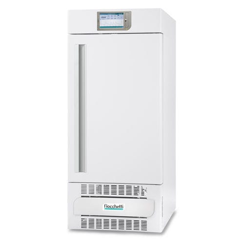 Freezer para plasma sanguíneo - PLASMA-SUPERARTIC 250 TOUCH - Fiocchetti Scientific - vertical / com 1 porta / com degelo automático